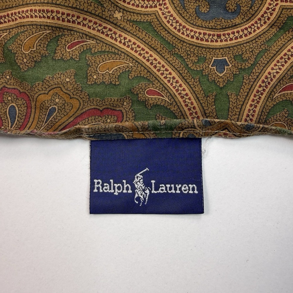 VTG Ralph Lauren Brianna Elizabeth Paisley King Bedskirt 15" Drop Equestrian - Picture 3 of 7